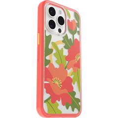 iPhone 15 Pro Max Symmetry Series Clear Case for MagSafe Fluttering Flora