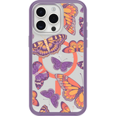 iPhone 15 Pro Max Symmetry Series Clear Case for MagSafe Fluttering Flora