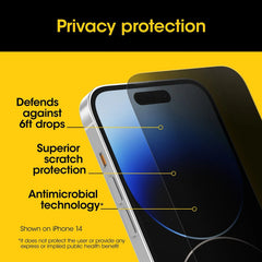 iPhone 15 Pro Premium Pro Glass Blue Light Screen Protector