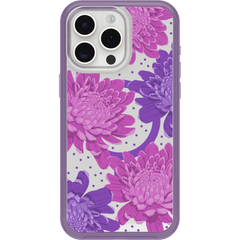 iPhone 15 Pro Max Symmetry Series Clear Case for MagSafe Fluttering Flora
